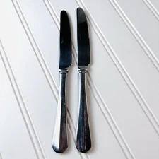 Cuisinart ANNAPOLIS Stainless 18/10 Flatware Butter Knife - 8.75” - Set Of 2