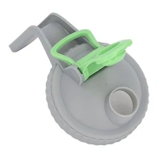 Mason Jar Lids with Handle Green Grey Sealed Easy To Carry Mason Jar Flip Cap