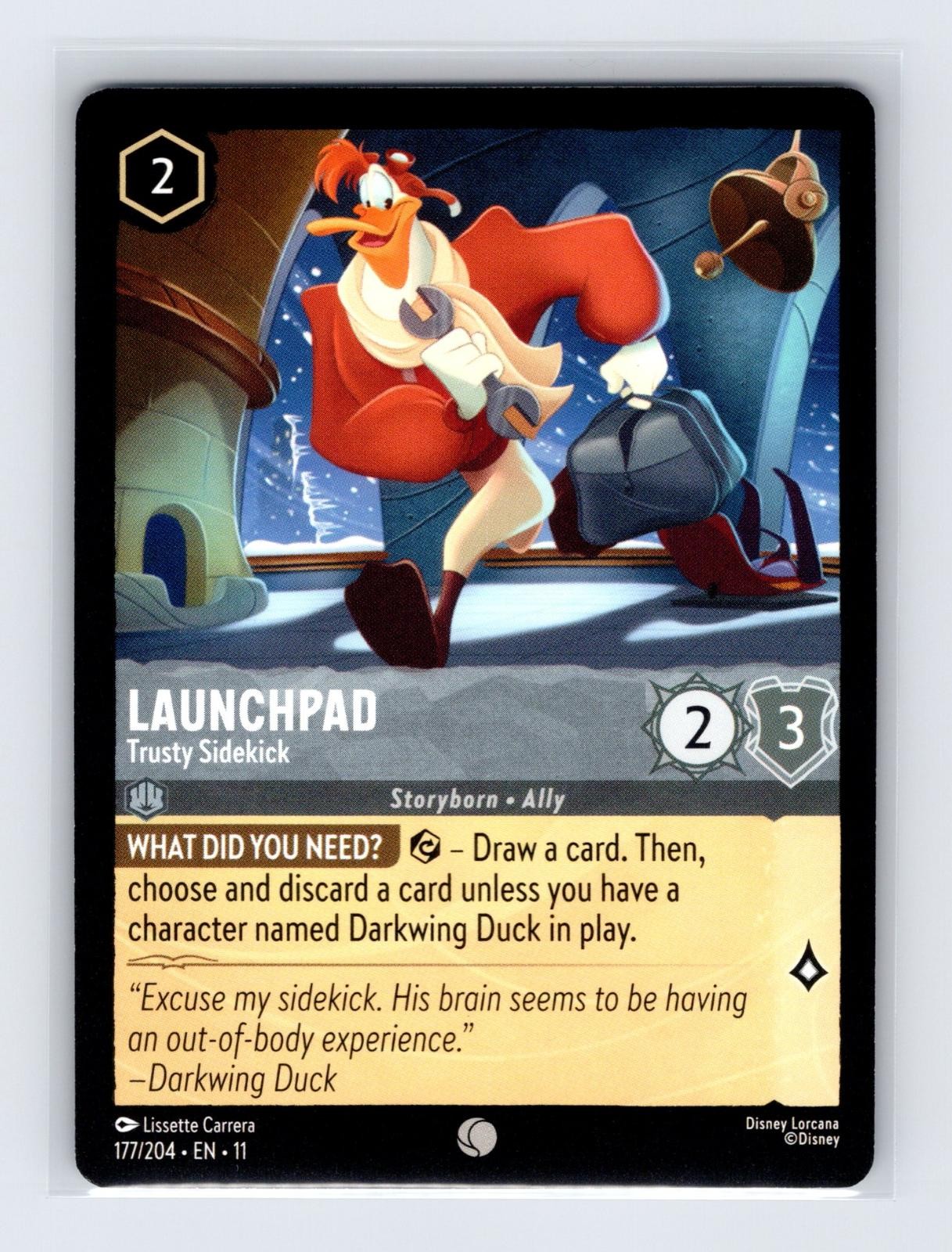 Launchpad - Trusty Sidekick 177/204 C Lorcana Winterspell NM/M