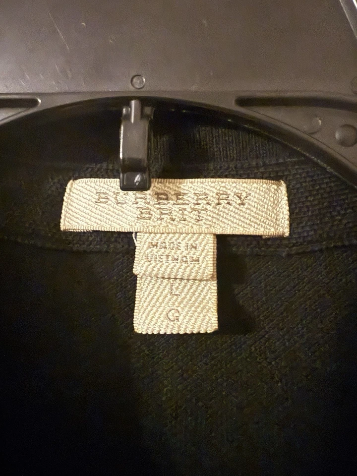 Camisa polo Burberry para hombre manga corta 100 % algodón Foto 2 de 4