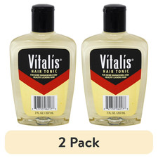2 Pack Vitalis Hair Tonic for All Hair Types 7 oz Each - Grooming Conditioning