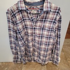 Mens Tommy Hilfiger Long Sleeve Button Up Size M Muti Color