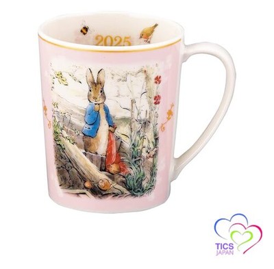Peter Rabbit 2025 Years Mug Approx. 350ml Microwaveable Character Goods Present