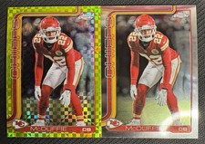 2025 NFL Topps Chrome - Trent McDuffie DB KC/LAR “Lime Green X-Fractor” 2pk 💎🔥