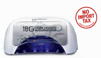   FREE SHIP NEW Gelish 18G Unplugged LED Light Cordless Rechargeable Nail Lamp
