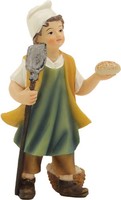 Krippenfigur BäCker 10 Cm FüR 10-11 Cm Figuren Aus Polyresin