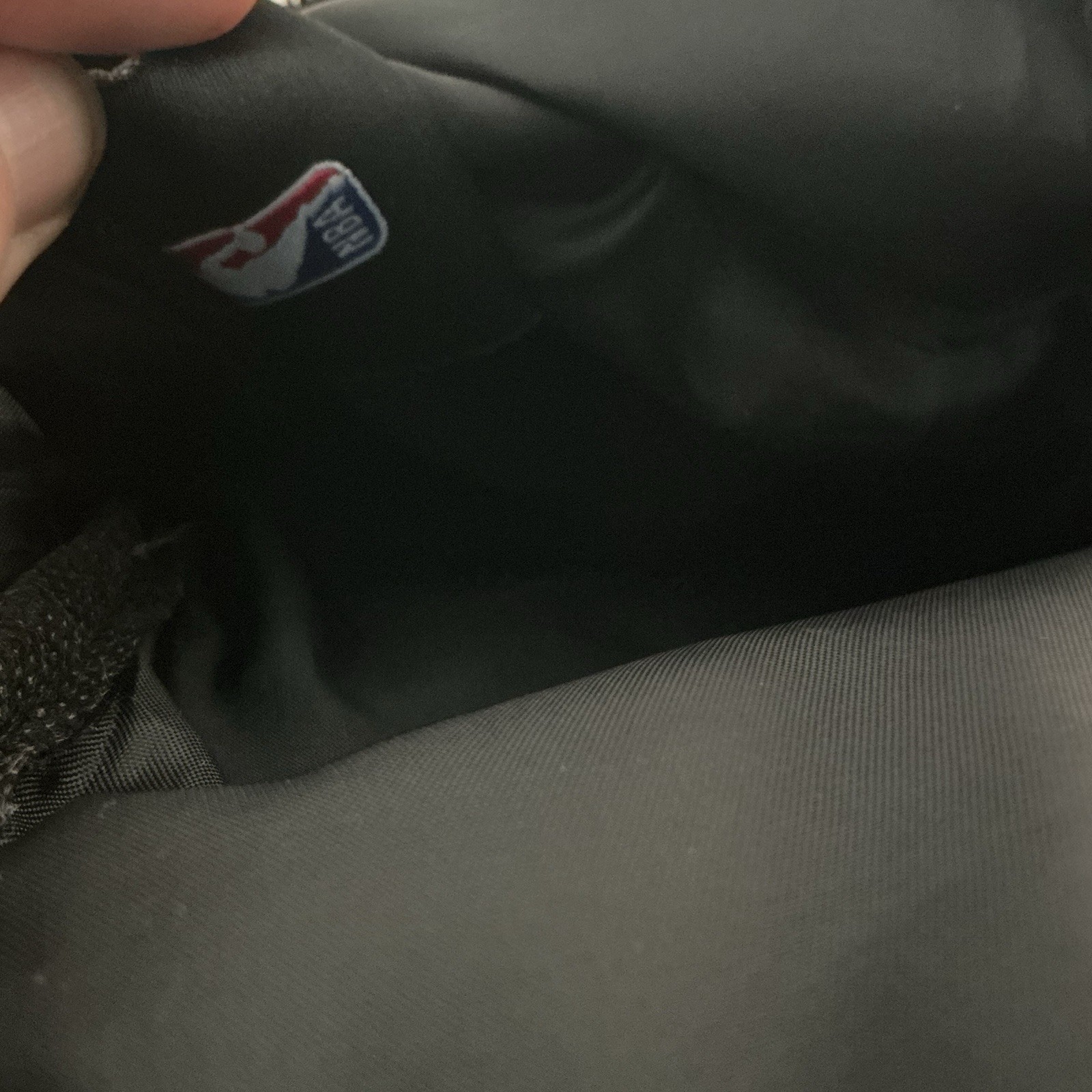 Lakers Small Crossover Cross Body Shoulder Bag Black Mens Unisex Basketball image 4