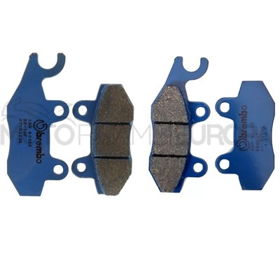 4 BREMSBELÄGE VORNE BREMBO BLAU 07YA2106 07YA2206 SUZUKI BURGMAN 400 2013