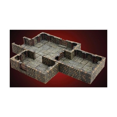 Dwarven Forge Dwarvenite Painted Vaulted Dungeon Core Set NM