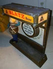 Vintage Metal Blatz Beer Sign / Light - "We serve the finest people everyday"