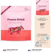 Bocce's Bakery Beef Liver Freeze-Dried Treats, 3 oz, All-Natural, Made in USA...