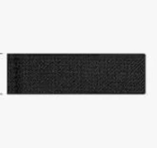 1 Black Stripe Elastic Strap, Used, Width 1.3cm