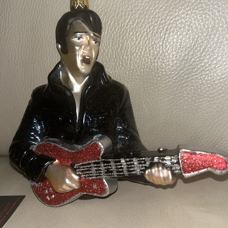 Komozja Polonaise Collection Vintage Elvis Presley Christmas Ornament AP1207