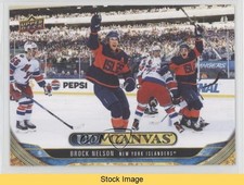 2024-25 Upper Deck Series 1 UD Canvas Brock Nelson #C-88 READ 0ma3