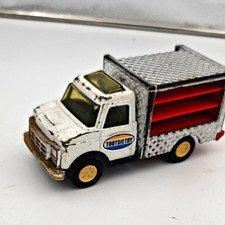 Tootsietoy Vintage Diecast Delivery Truck White/Silver/Red Made in USA