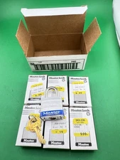 NEW Master Lock 7KA Padlock Set (6 KEYED ALIKE) Excellent Condition