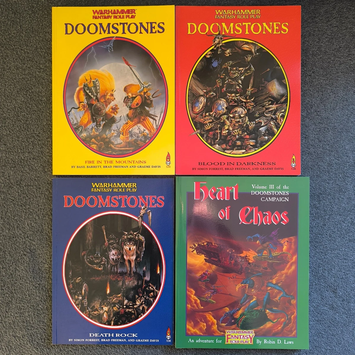 Doomstones Bundle Warhammer Fantasy Roleplay WFRP 1E Excellent-Near Mint