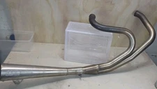 SUPERTRAPP 98-03 Harley Sportster XL883 2Into1 Exhaust Pipe Muffler Stainless 