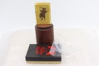 1992 Marlboro Wild West Zippo Lighter Brass Bronc Rider, Box, Unfired, Engraved — photo 6