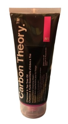 Carbon Theory Facial Cleansing Wash Charcoal & Tea Tree Oil For Breakouts