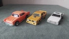 ORIGINAL VINTAGE DIECAST TOY CAR LOT OF THREE HOT WHEELS CRACK UP POLICE CAR etc