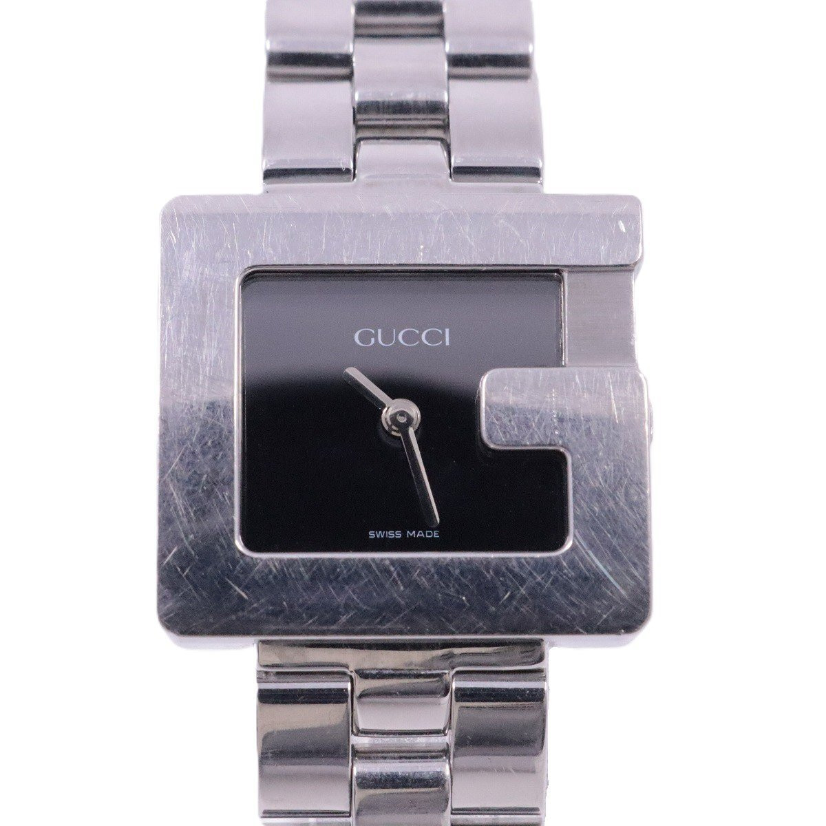 Gucci 3600L G Mark Watch Quartz Old-style bezel Black dial Genuine