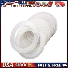 12 Pack Rubber Seals for Glass Jars, Silicone seals for 2.75" Regular Mouth Jars