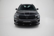 Maxton Design Street+ Spoilerlippe Front Ansatz V.1 passend für Skoda Kamiq Mont