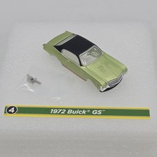 Auto World 1972 Buick GS -GREEN- 1:64 Slot Car BODY ONLY  Guide Pin