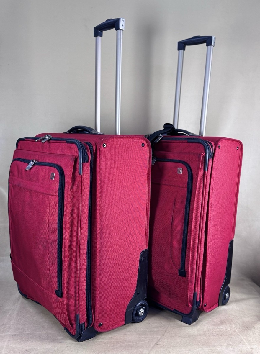 Victorinox Mobilizer NXT Ballistic Nylon Set of 2 Red 24” Wheeled