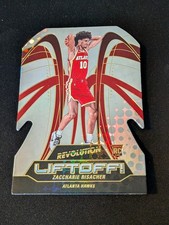 2024-25 Panini Revolution Zaccharie Risacher Liftoff! RC Fractal #12 Hawks
