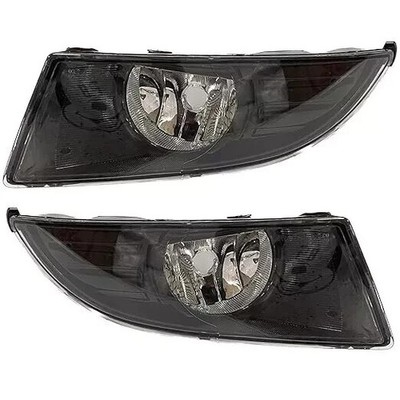 Fog Lamp set for Skoda Rapid (Pair) BLACK 2011-2023 | Halogen