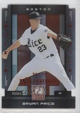 2008 Donruss Elite Extra Edition Rookie Status Red Die-Cut 36/75 Bryan Price 0dk