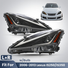 For 2006-2013 Lexus Is250 Is350 Pair Led Drl Sequential Headlight Signal Lamp For 2006-2013 Lexus Is250 Is350 Pair Led Drl Sequential Headlight Signal Lamp