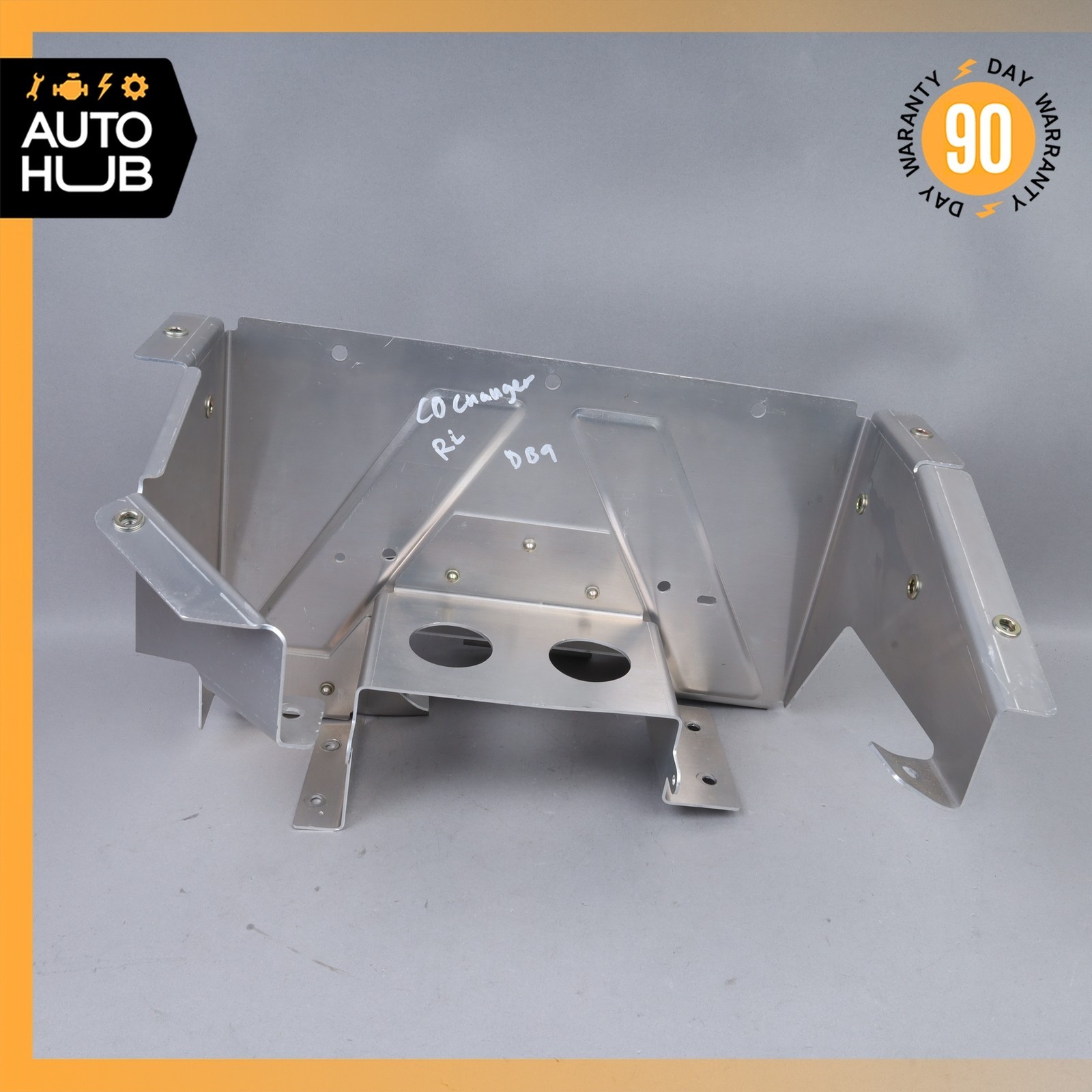 Aston Martin DB9 Rear Left Side CD Changer Support Bracket 7G4310E887AB OEM 34k