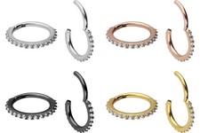 PIERCINGLINE  Piercing Ring Chirurgenstahl Se...