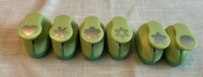 Lot of 6 Assorted Paper Shapers Punch - Read -