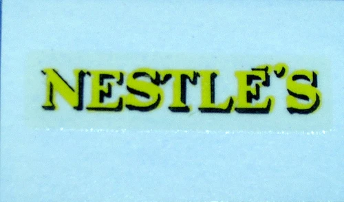 One Replacement decal (1) for Matchbox Lesney 69a Commer Nestlé Van