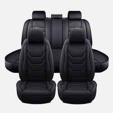 Car Seats Covers Full Set 5-seats Cushion Leather For Honda Accord Cr-v Civic