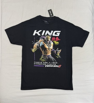 King Tekken 8 Short Sleeve Graphic T-Shirt Unisex Medium (19.5 inch PtP) NWT