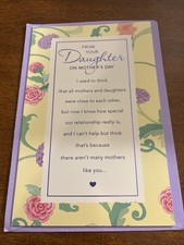 American Greetings  From Your Daughter  Mother  s Day Greeting Card-New