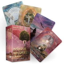Intuitive Whispers Oracle : A 44-card Deck and Guid, Cards by Hirst, Maude; M...