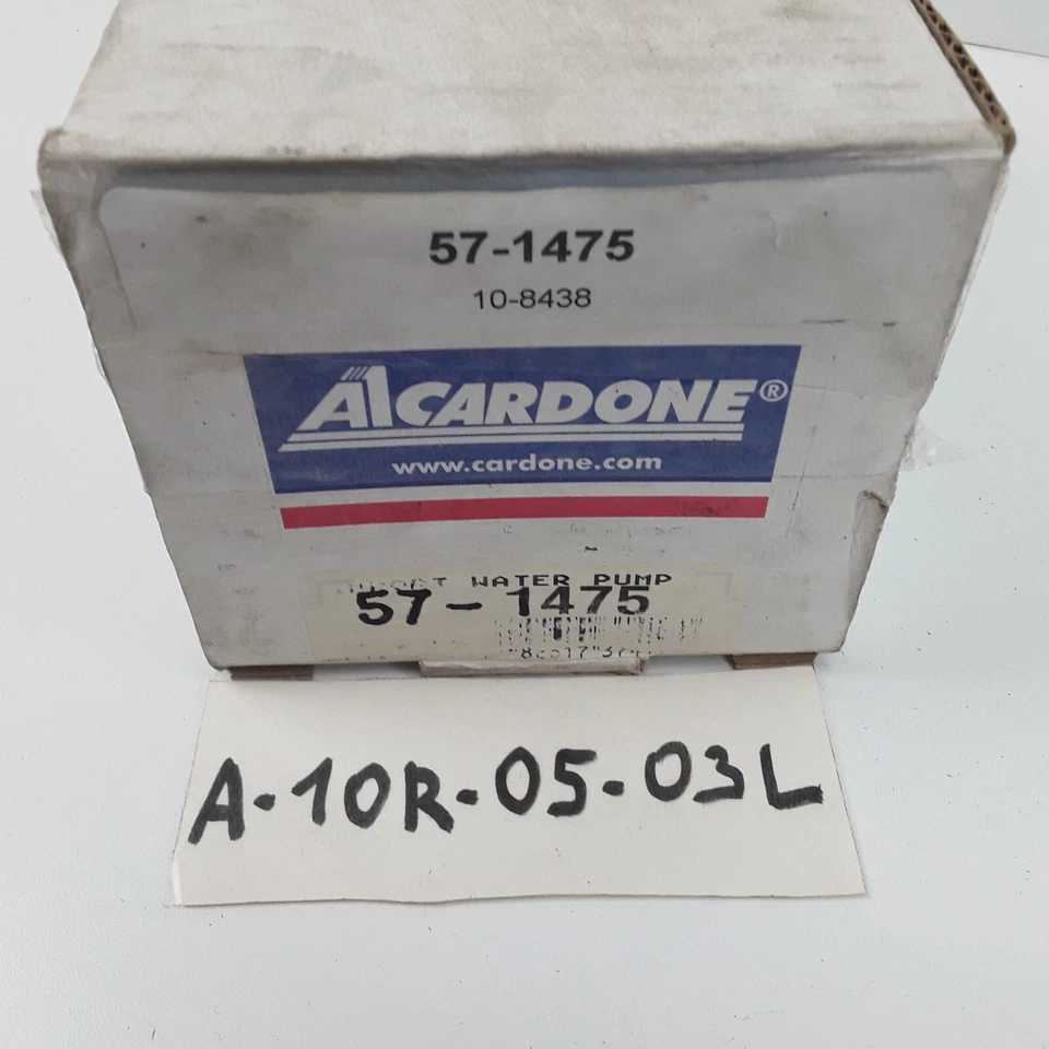 Bomba de agua del motor Cardone 57-1475 para Nissan Pathfinder 2001 2002 2003 2004 Foto 4 de 4