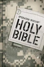 Operation Worship Compact Bible NLT, Army edition - Paperback - VERY GOOD