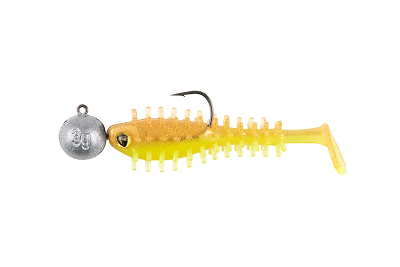 Fox Rage Ultra UV Spikey Fry Loaded Lure Pack 4 Stück 4cm 3g Barsch Köder - Bild 3 von 4