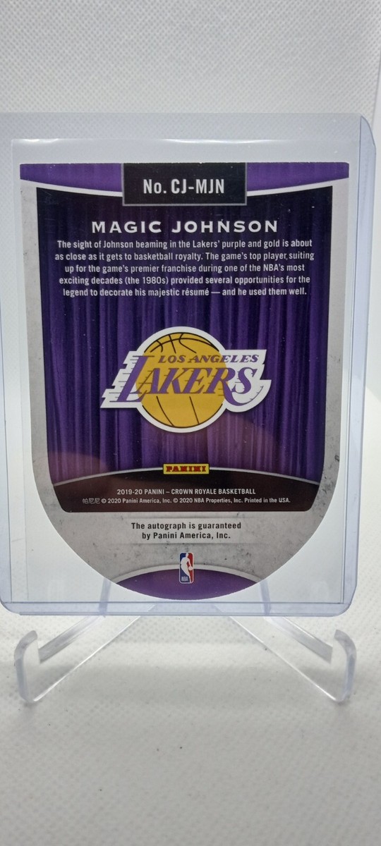 2019-20 Panini Crown Royale Crown Jewel Die Cut Auto-Magic