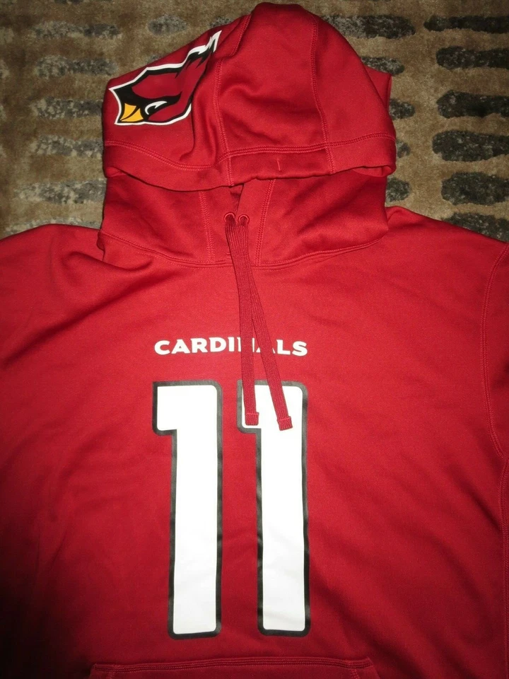 Larry Fitzgerald #11 Arizona Cardinals NFL Nike Jersey Sudadera con Capucha Mediana M Foto 2 de 3