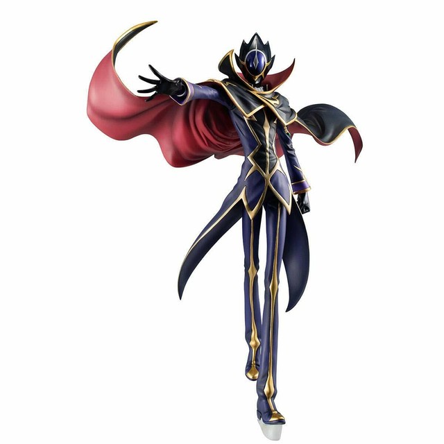 Megahouse Lelouch Zero Picture Studio Code Geass Figure For Sale Online Ebay