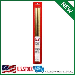 K&S Brass Rod 3 x 1000mm (Per Rod) - K&S Metals