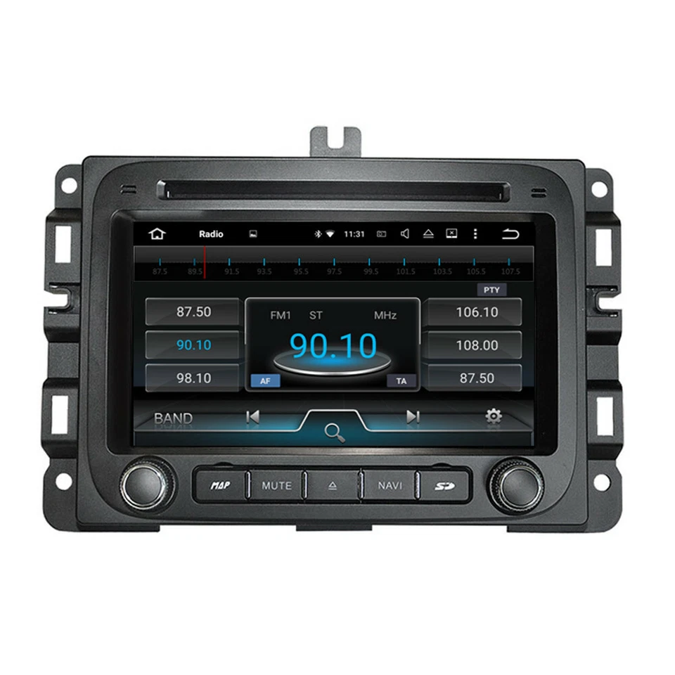 For Dodge RAM 1500 2014-2019 Head Unit Car Radio Stereo GPS Navi 4G WIFI RDS BT - Image 2 of 4